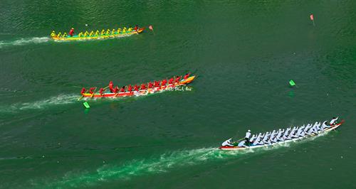 Traditional boat racing festival in Phan Thiet
